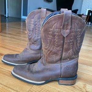 Caballo Dorado Leather Western Boots Big Girls size 5